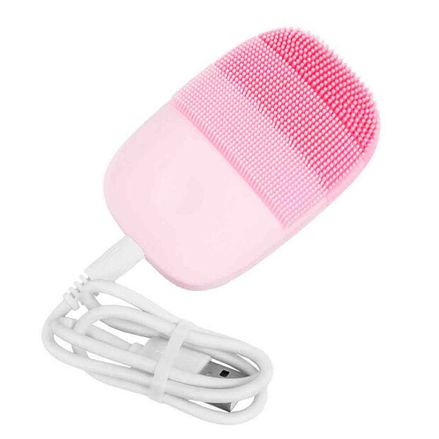 Инструмент для чистки лица Xiaomi Electronic Sonic Beauty Facial (Pink/Розовый) - 2