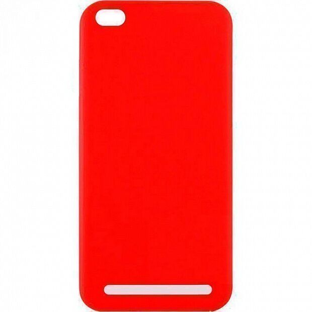 Силиконовый чехол для Xiaomi Redmi 5A Silicone Case (Red/Красный) 