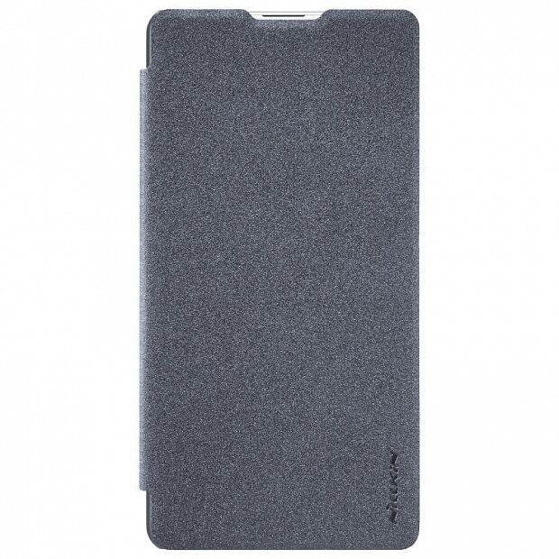 Чехол для Xiaomi Mi Mix 2S Nillkin Sparkle Leather Case (Grey/Серый) - 6