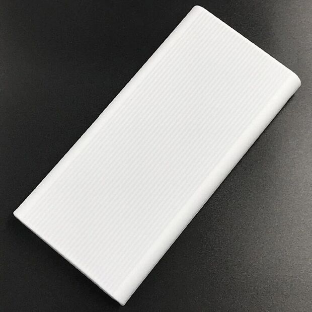 Силиконовый чехол для Xiaomi Power Bank 2i 10000 (White/Белый) - 3
