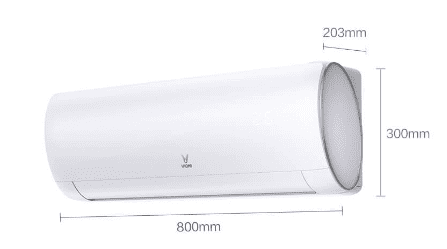 Кондиционер Viomi Internet Inverter Air Conditioner Icool 1 (White/Белый) - 2